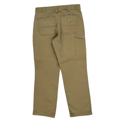 Carhartt Trousers - 31W 28L Brown Cotton Blend