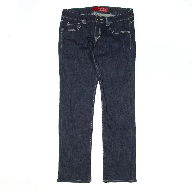 GUESS Stretch Jeans Blue Denim Slim Straight Womens W29 L29