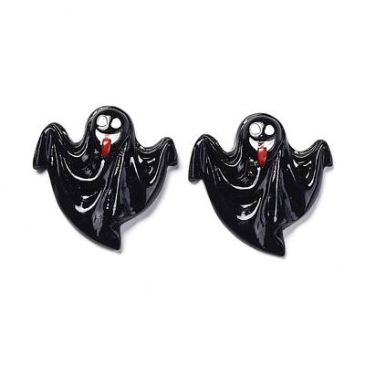 Halloween Theme Opaque Resin Cabochons