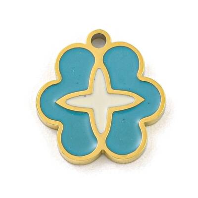 316 Surgical Stainless Steel Enamel Charms