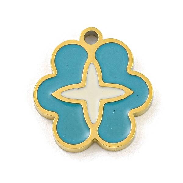 316 Surgical Stainless Steel Enamel Charms