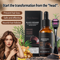 Hair Growth BlackSesame GinsengHair Care l Hair Loss Prevention Hair CarelPrevent hair loss | Strengthen hair roots | Nourish...