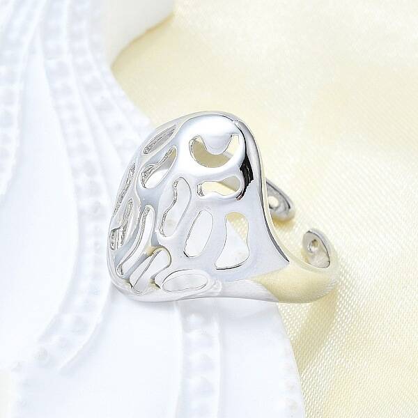 Brass Cuff Rings for Women