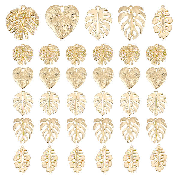 Monstera Leaf Pendant Sets