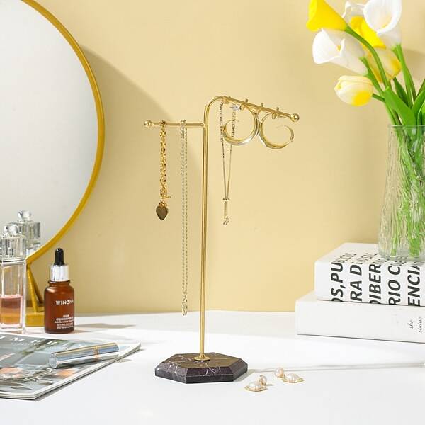 T Bar Iron Jewelry Display Stands