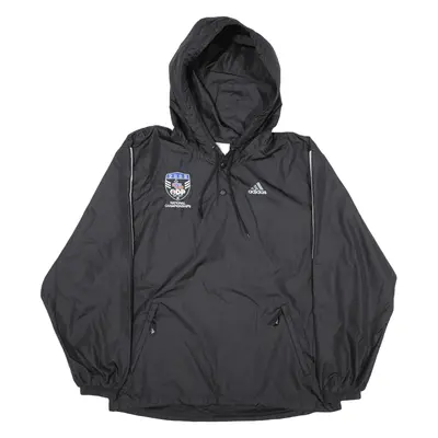 ADIDAS Anorak Jacket Black Mens S
