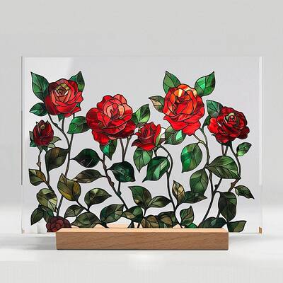 Flower Acrylic Display Stand