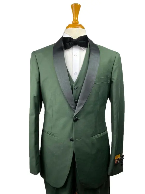 NLO-Tux-SH	Olive-Blk -  Tuxedo Wholesale  Distributors