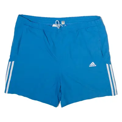 ADIDAS Mens Casual Shorts Blue Relaxed XL W40