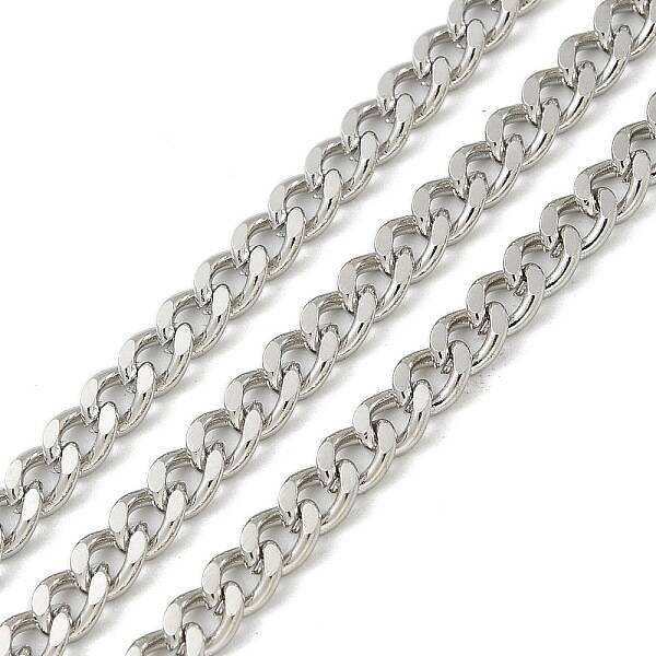 Rack Plating Brass Curb Chains