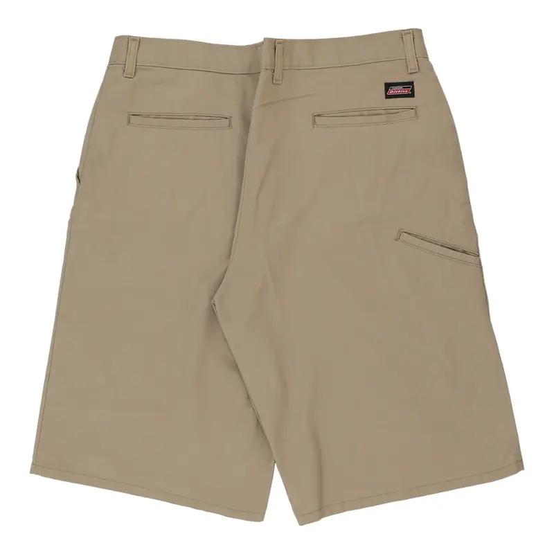 Dickies Shorts - 35W 12L Beige Polyester Blend