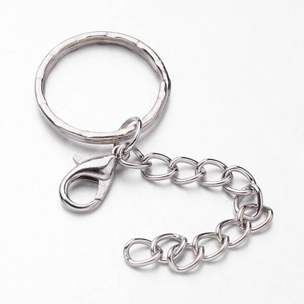 Iron Split Key Rings
