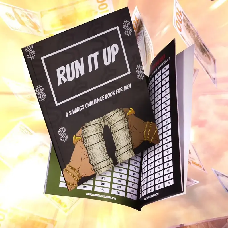 Mens Savings Challenge Book