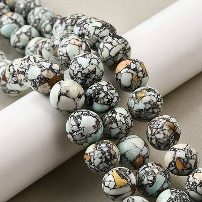 Synthetic Turquoise Beads Strands