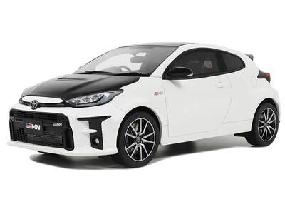 2022 Toyota GRMN Yaris RHD (Right Hand Drive) Platinum White Pearl with Black Hood and Top Limited Edition to 999 pieces Worl...