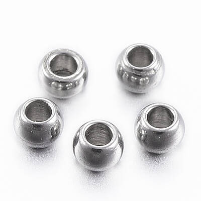 Tarnish Resistant 304 Stainless Steel Beads