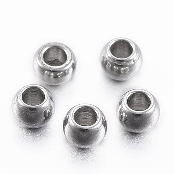 Tarnish Resistant 304 Stainless Steel Beads