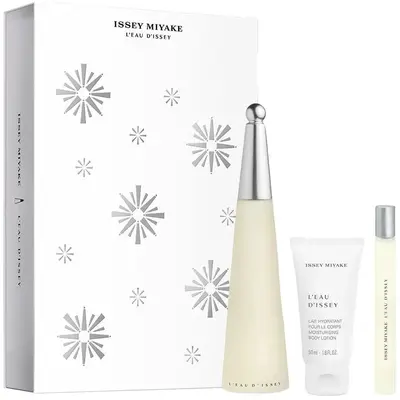 Issey Miyake D'issey Eau De Toilette 100ml Body Milk 50ml Eau De Toilette 10ml