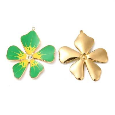 304 Stainless Steel Enamel Pendants