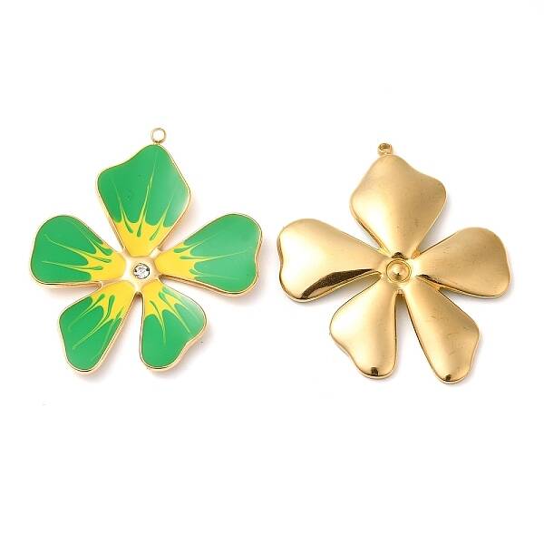 304 Stainless Steel Enamel Pendants