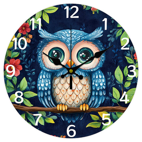 MDF Printed Wall Clock