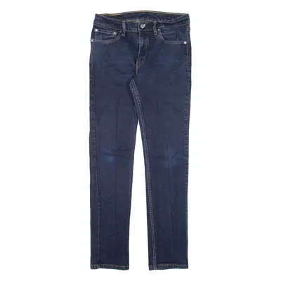 LEVI'S 511 Jeans Mens Blue Slim Straight W29 L29
