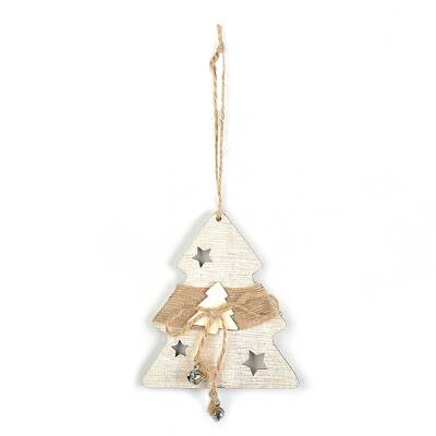 Wooden Pendant Decorations with Bell