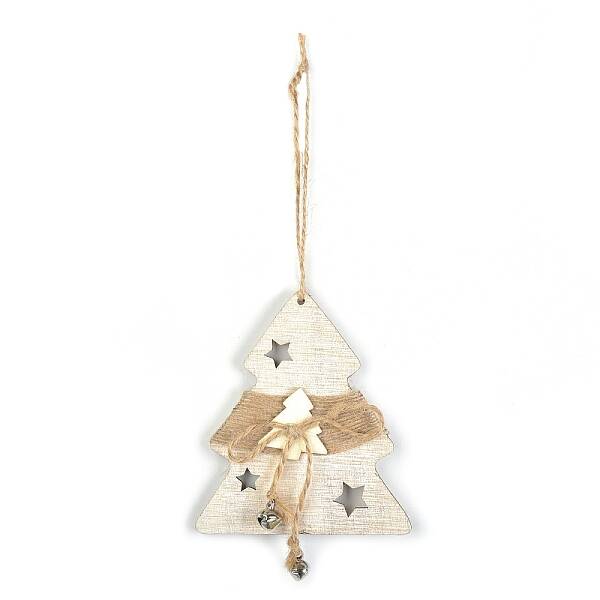 Wooden Pendant Decorations with Bell