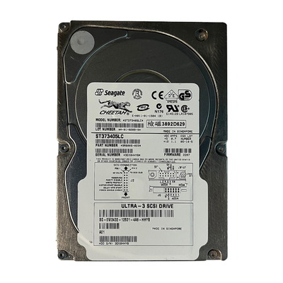 0W2432 Dell 73GB Ultra-160 SCSI 10000 3.5-inch 4MB Hard Drive