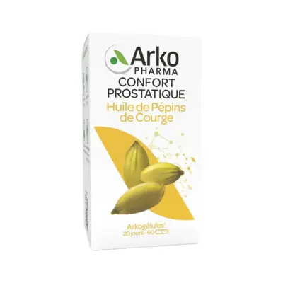 Arkopharma Arkocapsule Pumpkin Seed Oil 60 Capsules