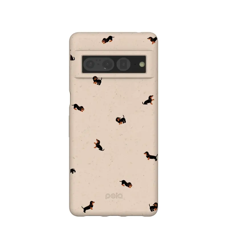 Seashell Lil Dachshunds Google Pixel 7 Pro Case