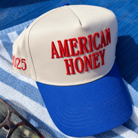 American Honey Vintage Trucker Hat American Honey Hat Outdoor Trucker Cap Casual Fit Embroidered Cap