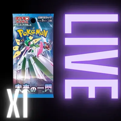 Pokémon Japanese Future Flash Booster Pack Card Game