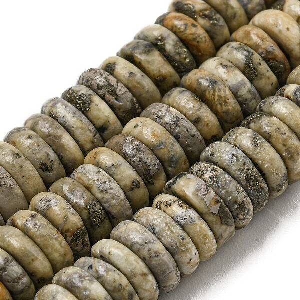 Natural Pyrite Beads Stands