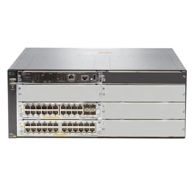 HP JL003A | 5400 zl2 Series 5406R 44GT PoE+ / 4SFP+ v3 44 x RJ-45 Ports PoE+ 10/100/1000Base-T + 4 x SFP+ Ports + 4 x Expansi...