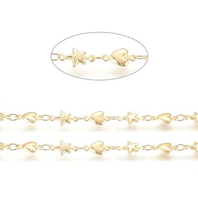 3.28 Feet Brass Link Chain
