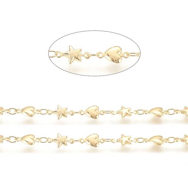 3.28 Feet Brass Link Chain