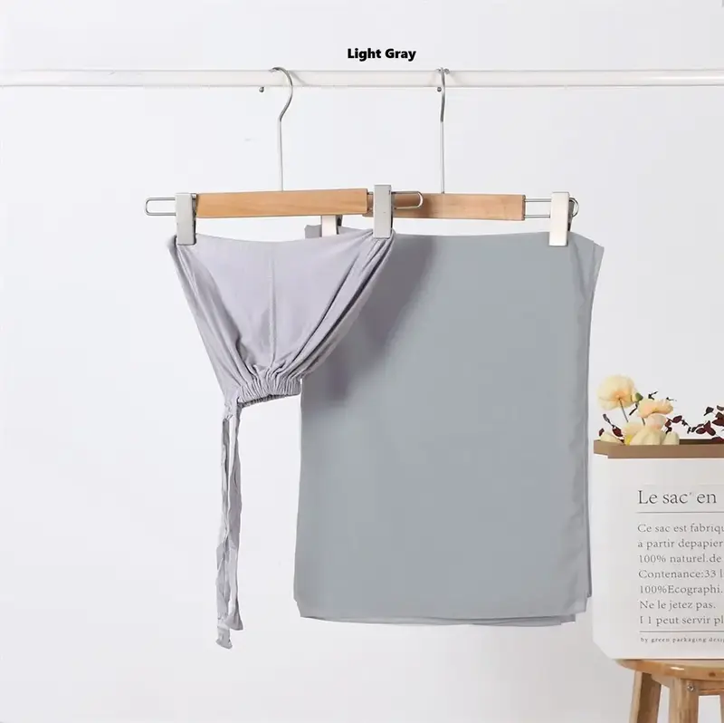 Premium Chiffon Hijab with Under Cap - Lightweight Design, Comfortable for Daily Wear, Versatile for Formal and Casual Occasi...