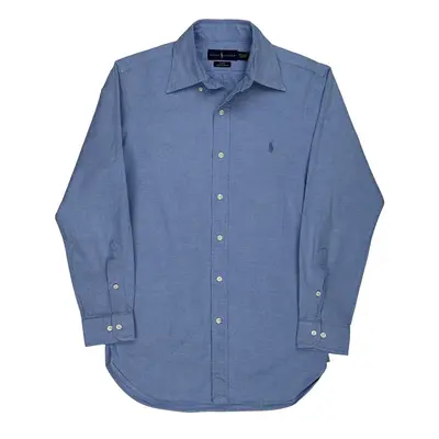 Ralph Lauren Slim Fit Shirt - XS Blue Cotton