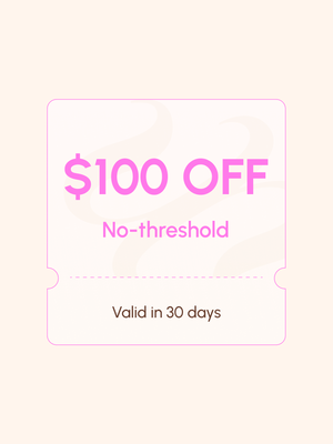 [US Only] $100 OFF Coupon (over $200 and valid in 30 days)