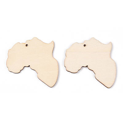 Unfinished Wood Pendants