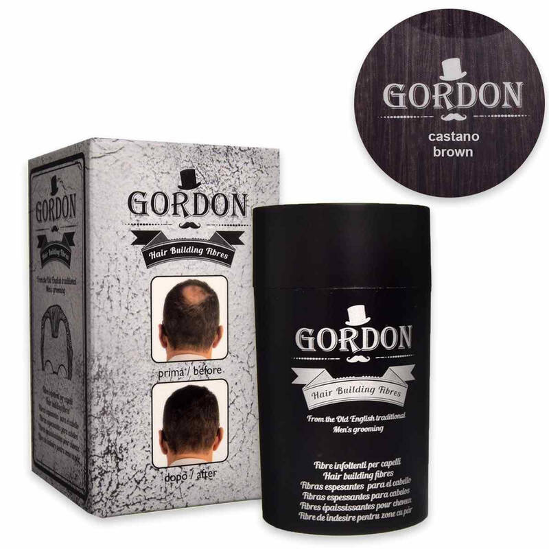 Thickening fibers 22 grams brown color