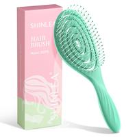 Detangle Hair Brush, Detangling Wet & Dry Spiral Hairbrush for Women, Men, Kids, Glide Through Tangles For All Hair Types Hai...