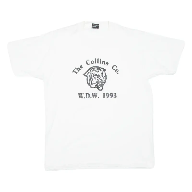 BEST Mens T-Shirt White USA L