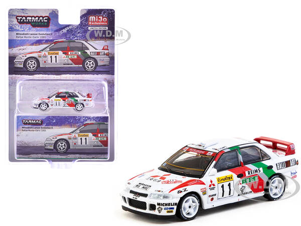 Mitsubishi Lancer Evolution II RHD (Right Hand Drive) 11 Tommi Makinen - Seppo Harjanne \