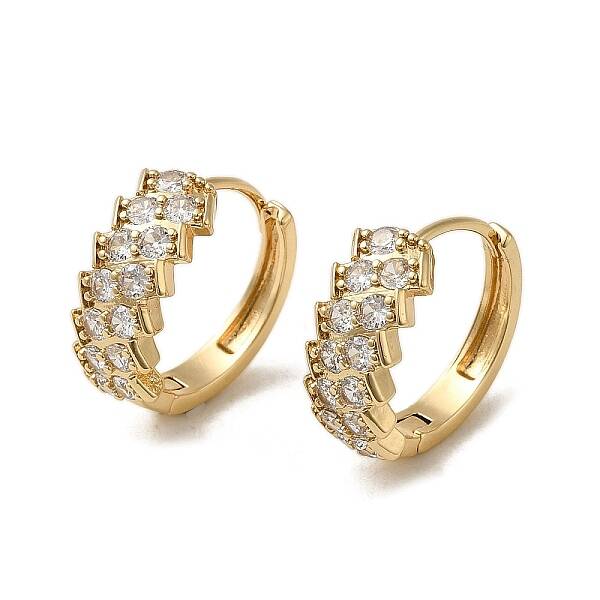 Brass Hoop Earrings