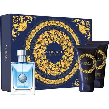 Versace Versace Pour Homme Set and kit eau de toilette 50 ml, aftershave balm 50 ml and shampoo 50 ml - 50 ml
