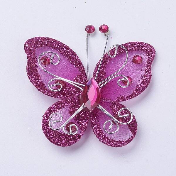 Polyester Butterfly Decoration