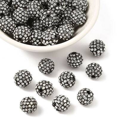 Alloy Rhinestone Beads