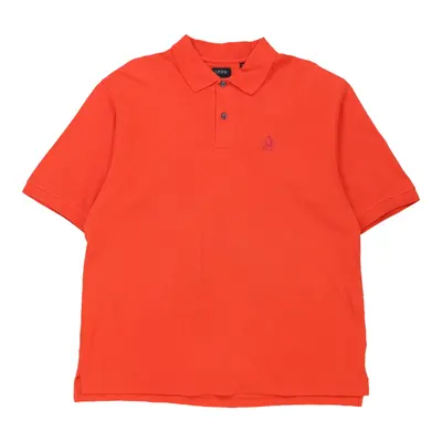 Izod Polo Shirt - Large Red Cotton
